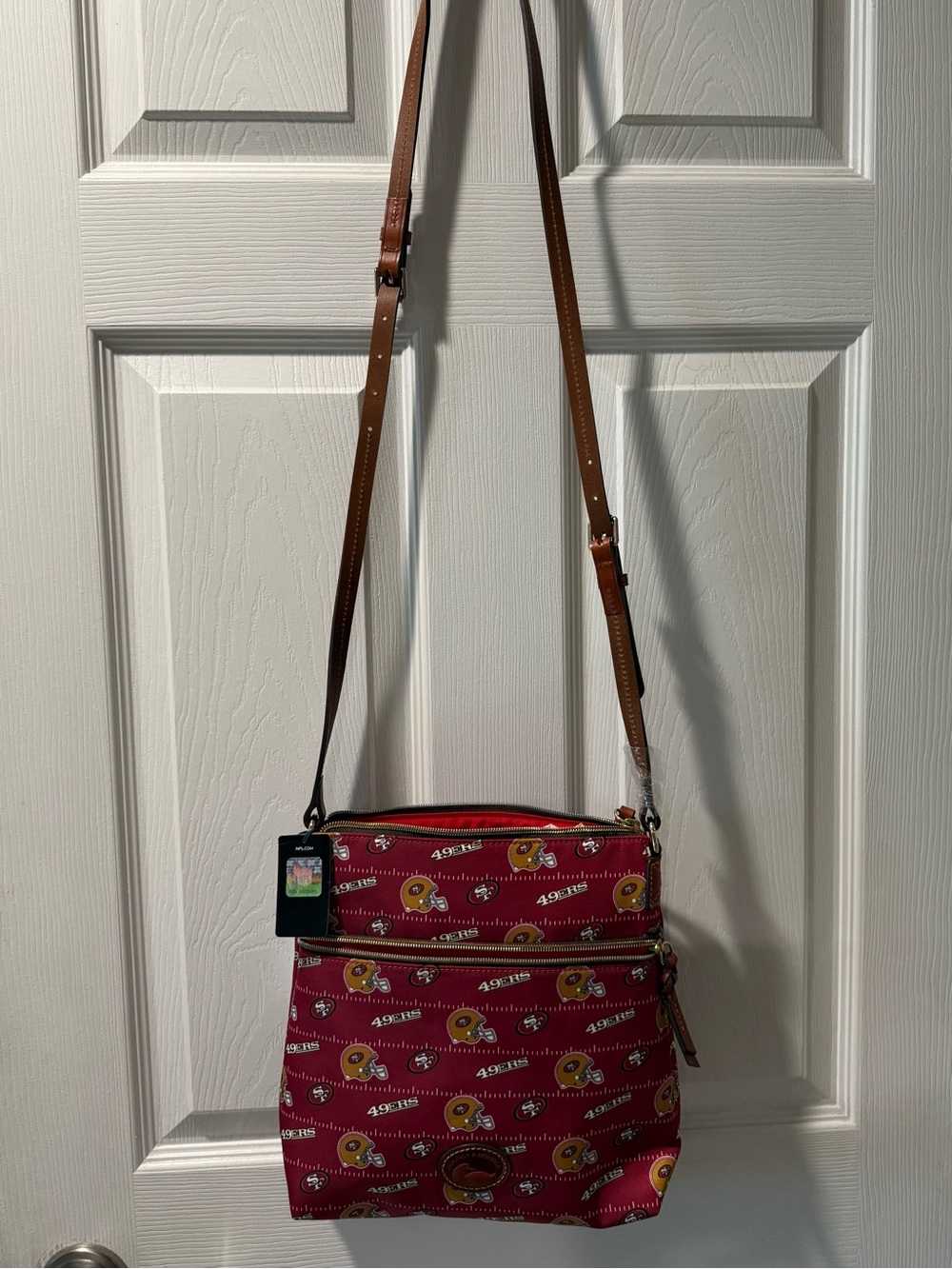 Dooney & Bourke San Francisco 49ers Red Crossbody Bag